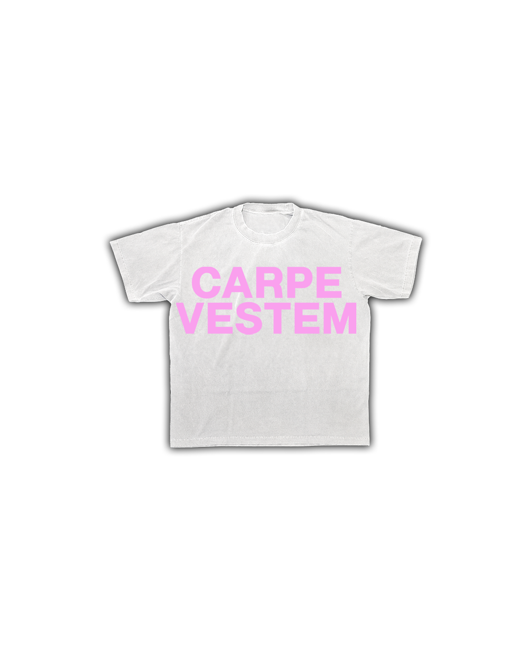 White/Pink Mirror Tee