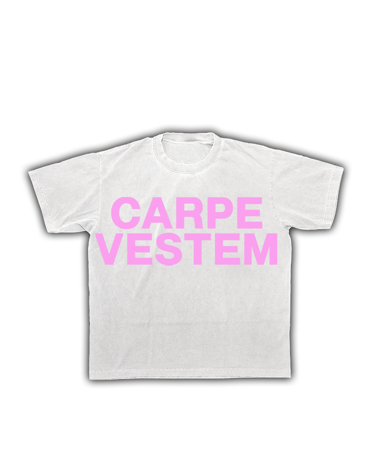 White/Pink Mirror Tee