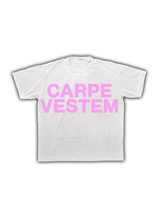 White/Pink Mirror Tee