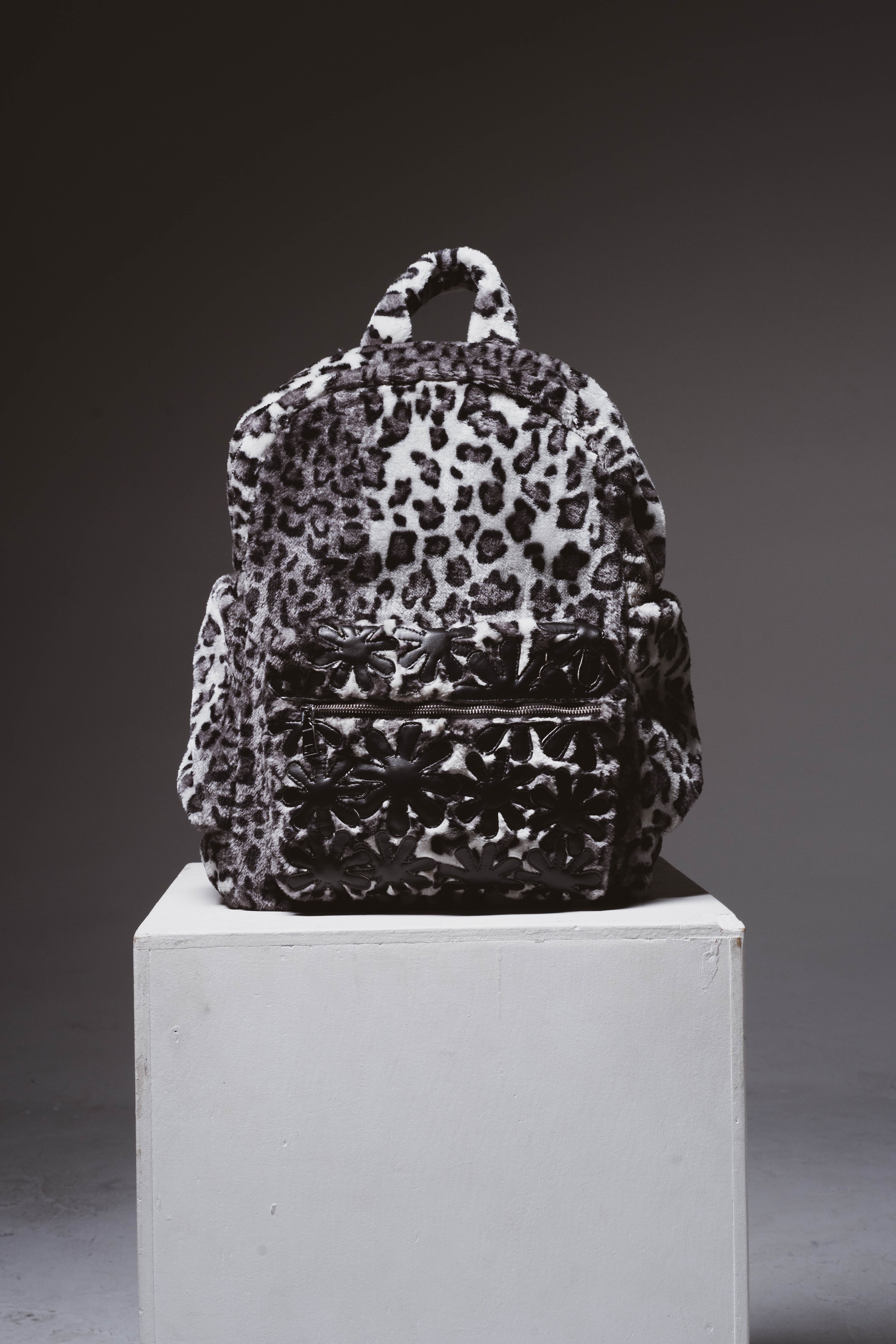 Charcoal Cheetah Bag