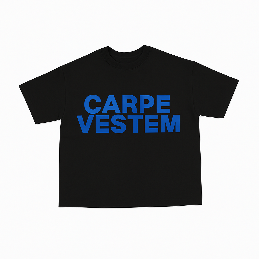 Black/Blue Mirror Tee