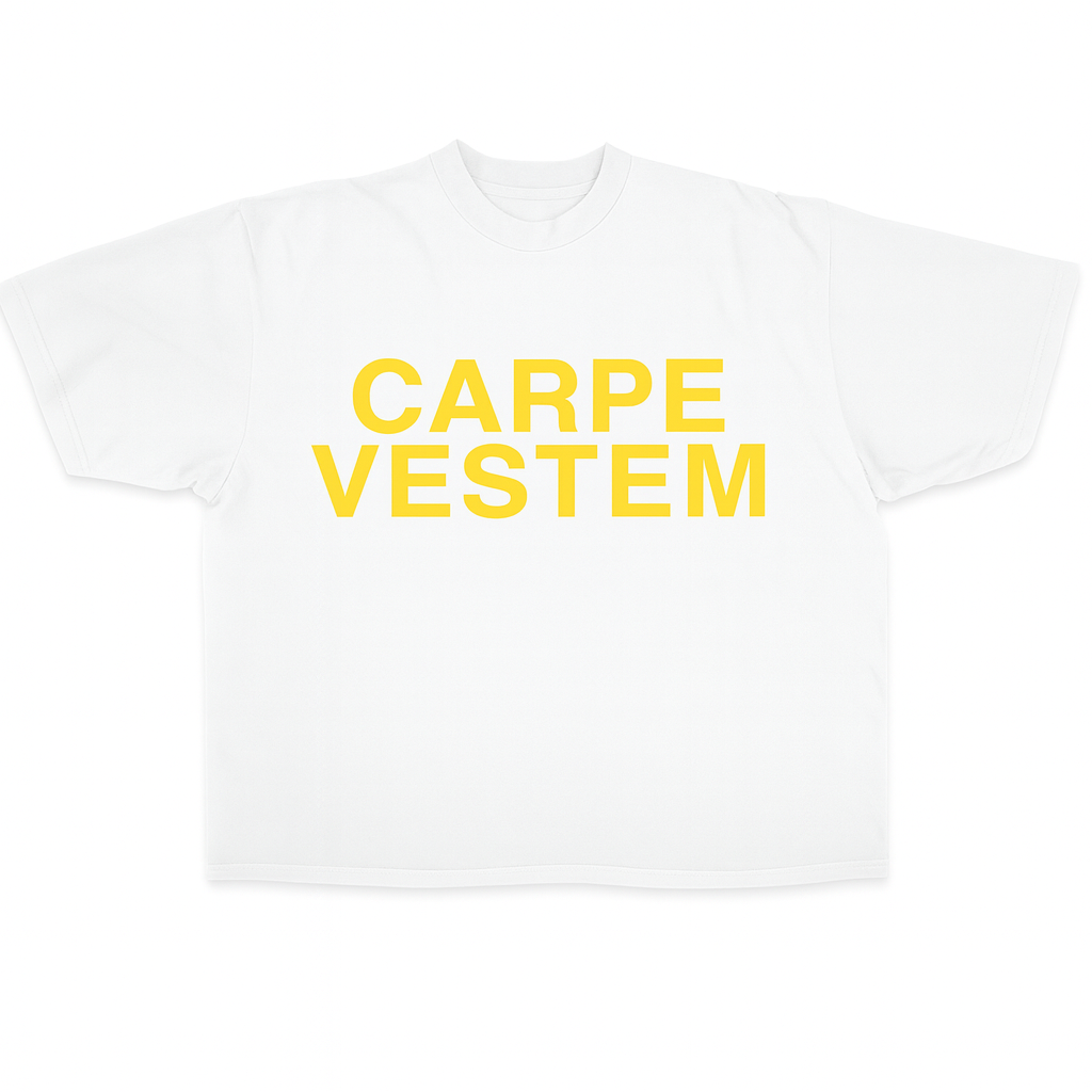 White/Yellow Mirror Tee
