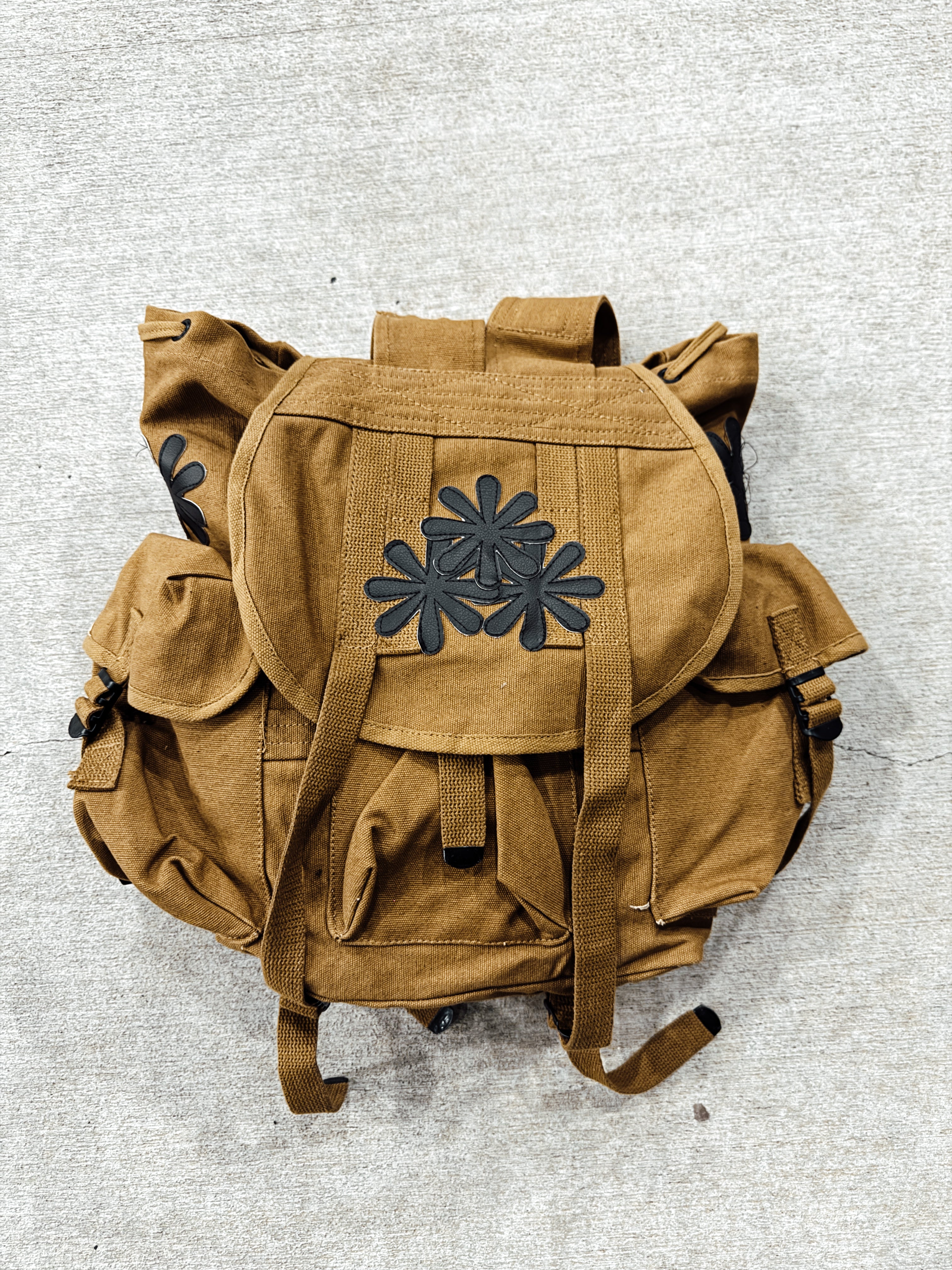 Coffee Petal Canvas Bookbag
