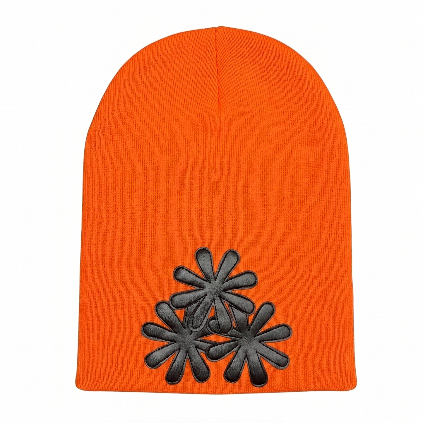 ORANGE/BLACK CV (LONG) BEANIE