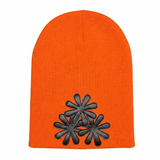 ORANGE/BLACK CV (LONG) BEANIE