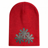 RED/GREY CV(LONG) BEANIE