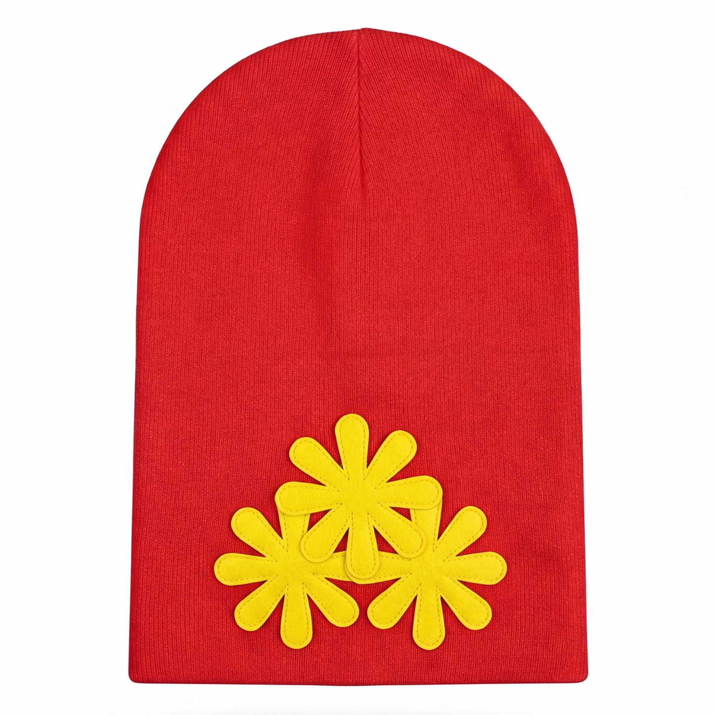 RED/YELLOW CV (LONG) BEANIE
