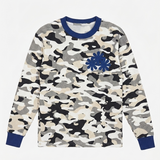 White & Blue Camo CV Thermal
