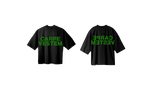 Black/Green Mirror Tee