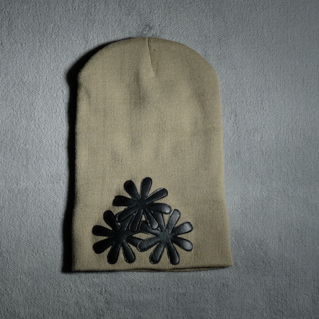 CLAY/BLACK CV (LONG) BEANIE