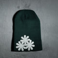 GREEN/WHITE CV (LONG) BEANIE