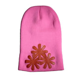 PINK/RED CV (LONG) BEANIE