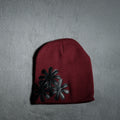 MAROON/BLACK CV BEANIE