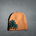 ORANGE/HUNTER GREEN CV BEANIE