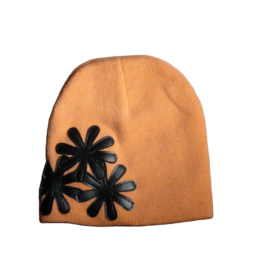 ORANGE/BLACK CV BEANIE