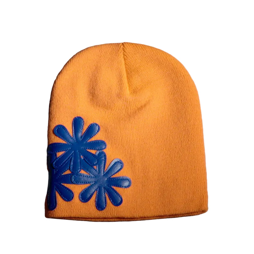 ORANGE/BLUE CV BEANIE