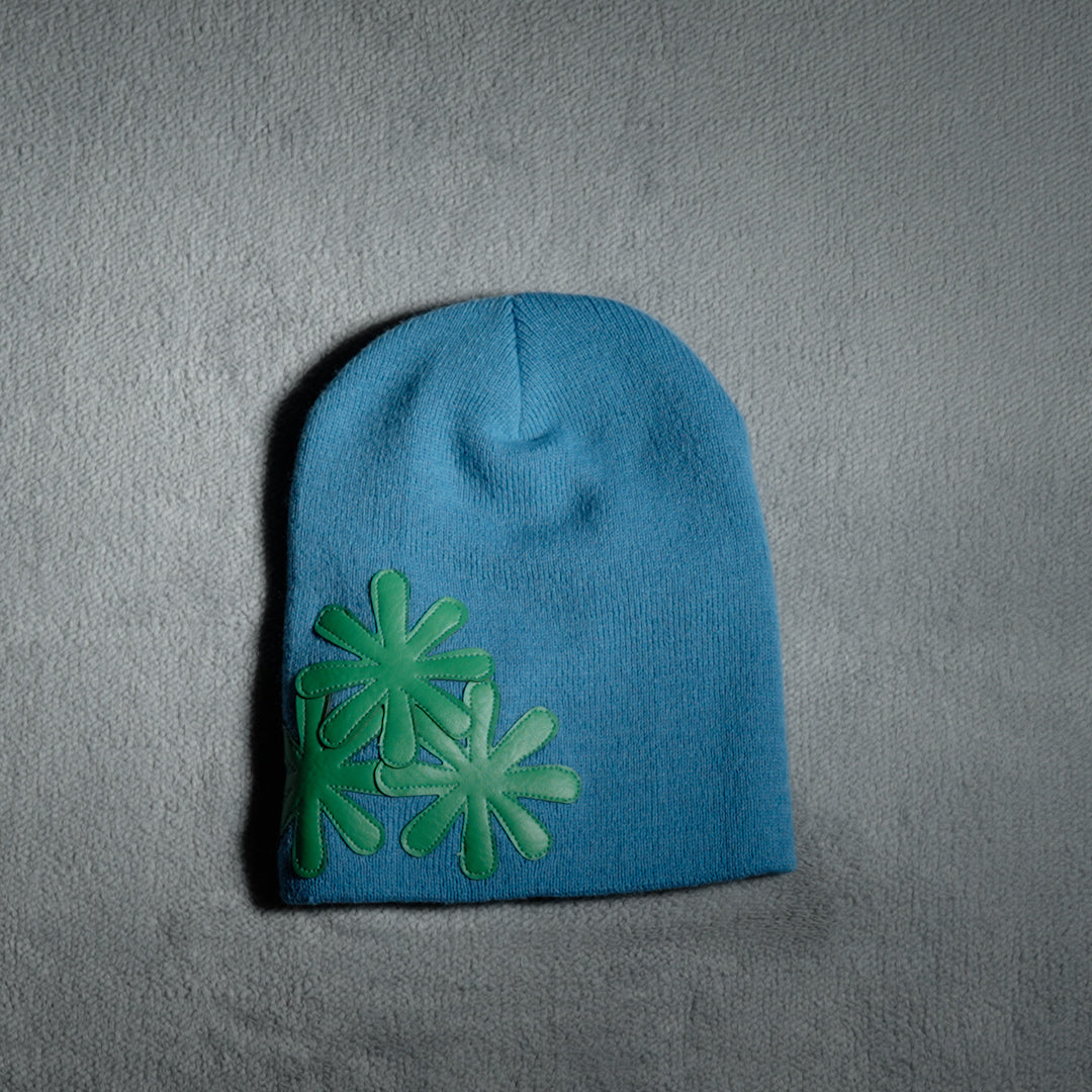 MARINE BLUE/GREEN CV BEANIE