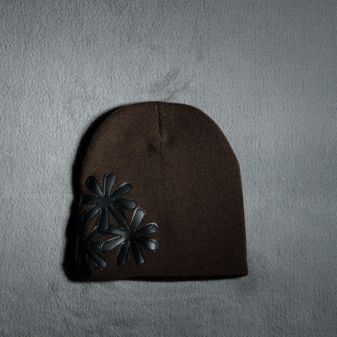 BROWN/BLACK CV BEANIE