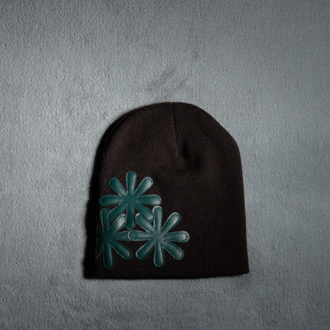 BROWN/GREEN CV BEANIE