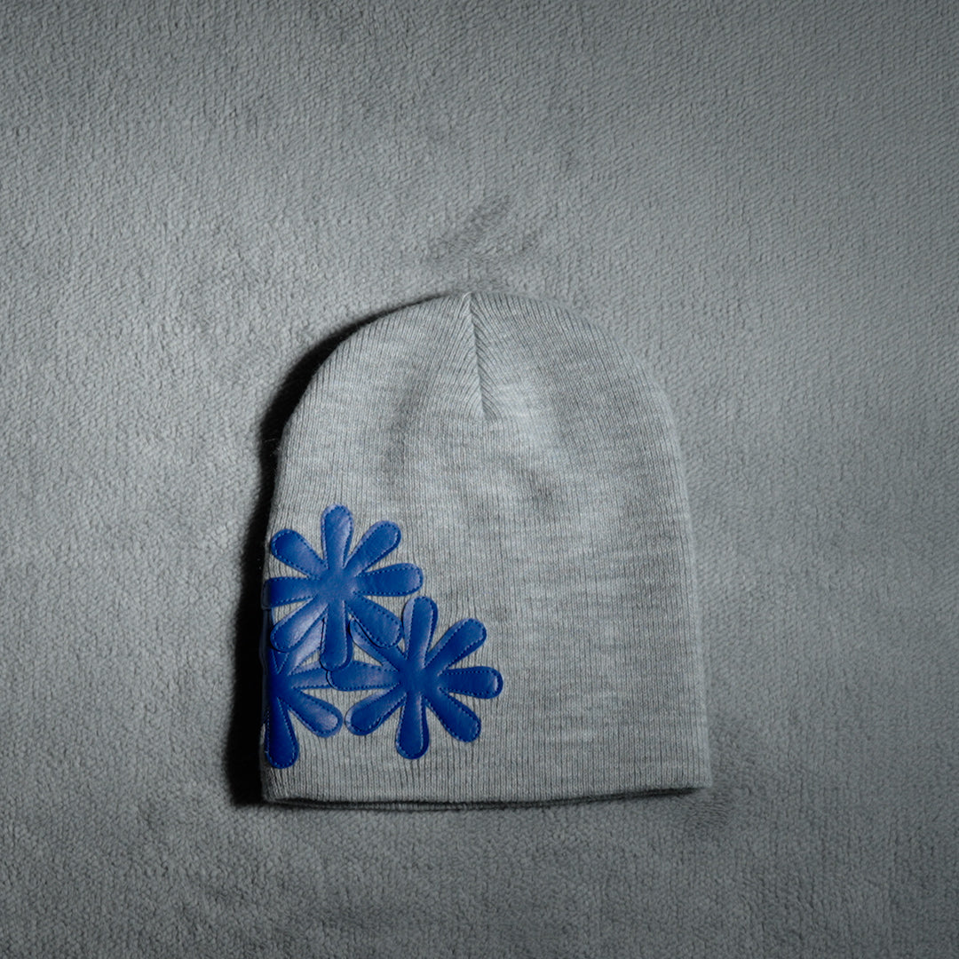 GREY/BLUE CV BEANIE