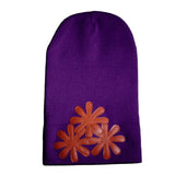PURPLE/RED CV (LONG) BEANIE