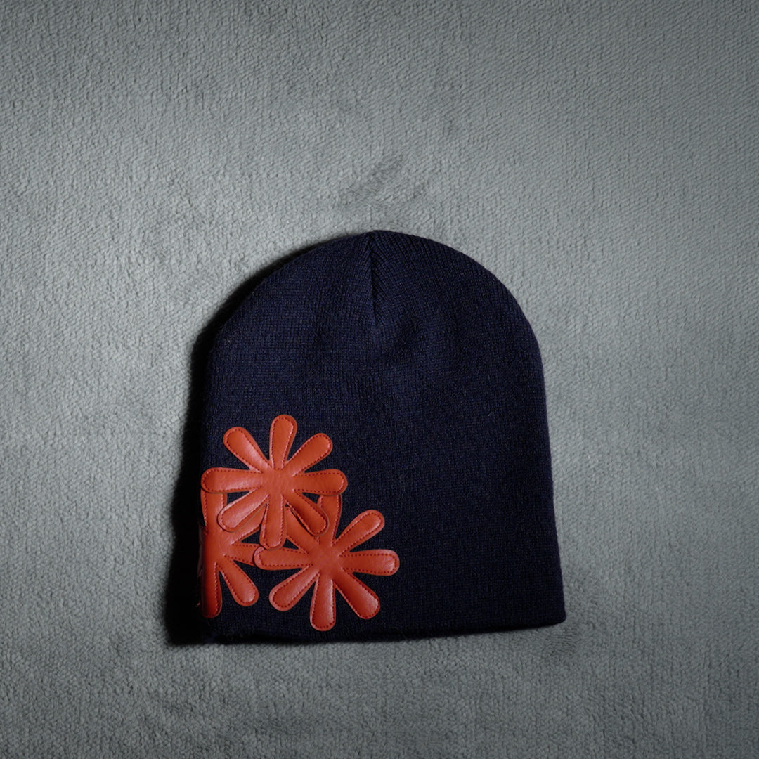 NAVY/RED CV BEANIE