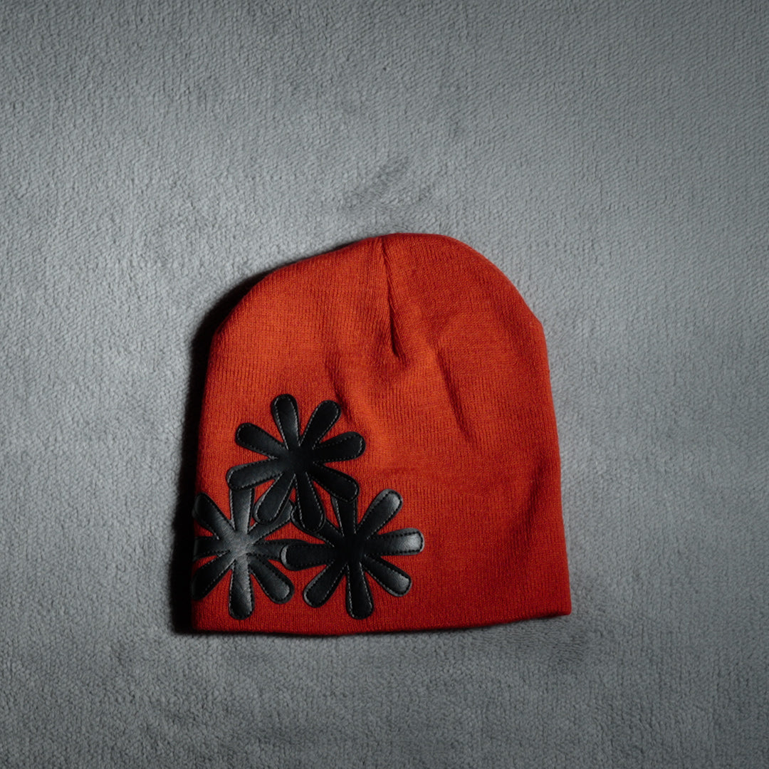 RED/BLACK CV BEANIE