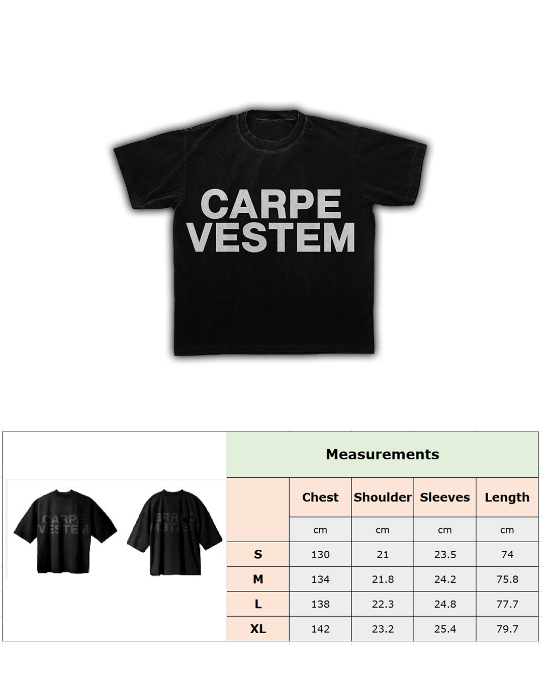 White/Pink Mirror Tee